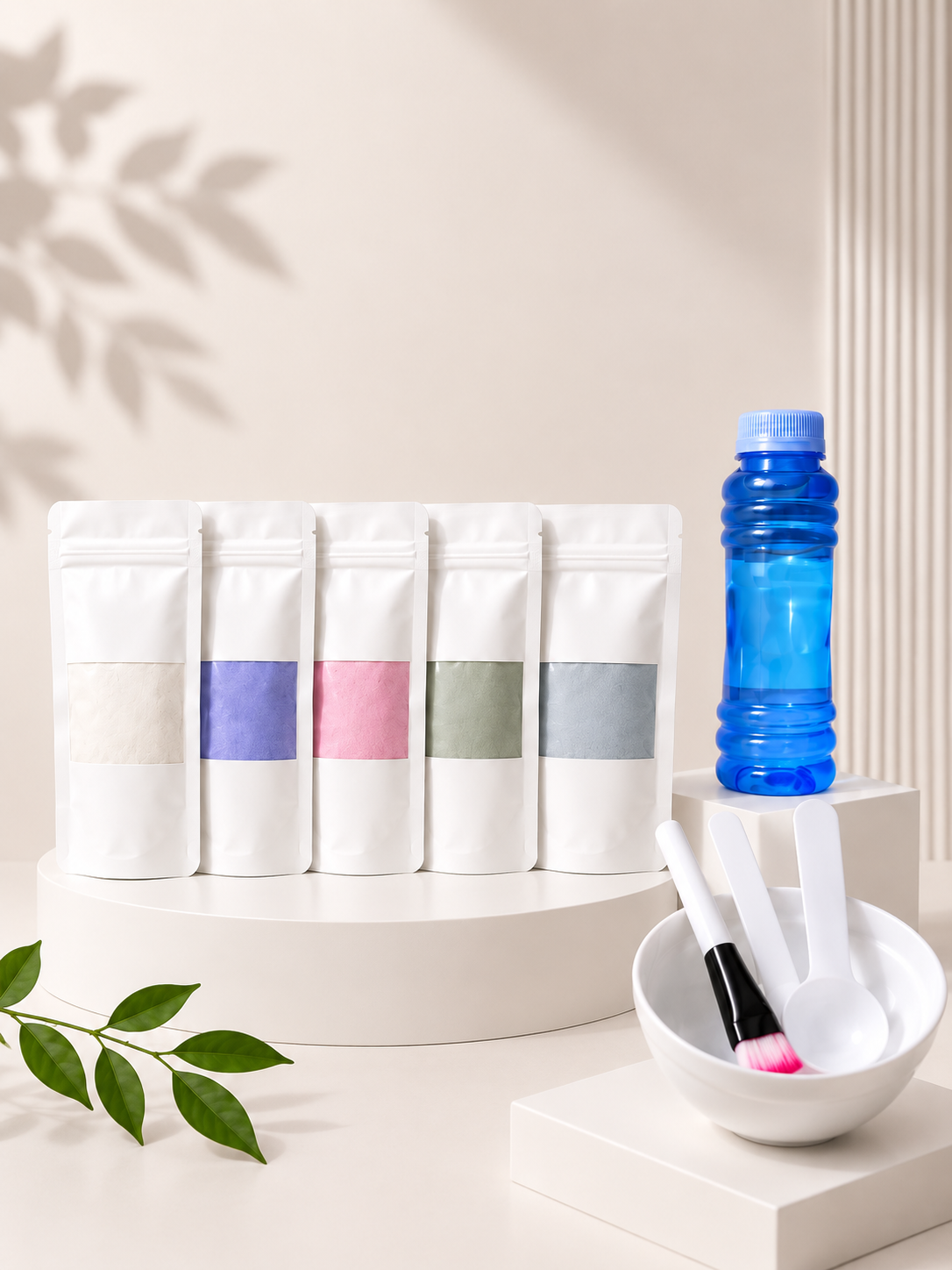 ack 5 Hennés Blancs + 1 Offert (Eau de Rose & Bol Inclus)